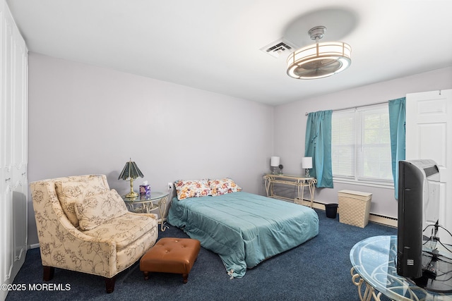 1058A Argyll Cir, Lakewood, NJ 08701 - carpeted bedroom with a baseboard radiator