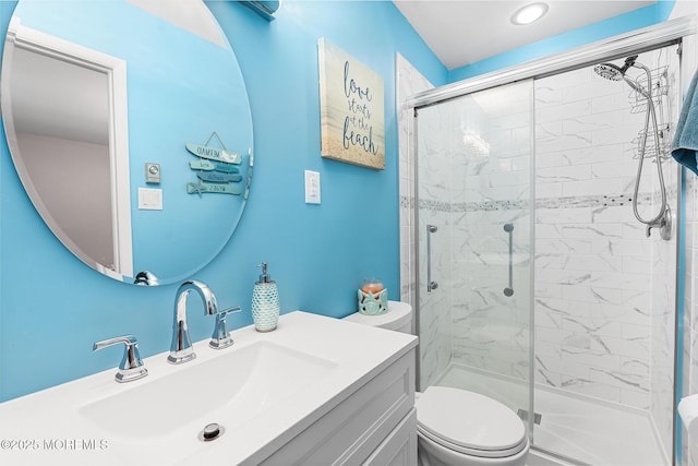 1058A Argyll Cir, Lakewood, NJ 08701 - bathroom with a shower stall and vanity