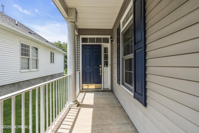 110 Rolling Meadows Blvd S, Ocean Twp, NJ 07712 - entrance to property with a porch