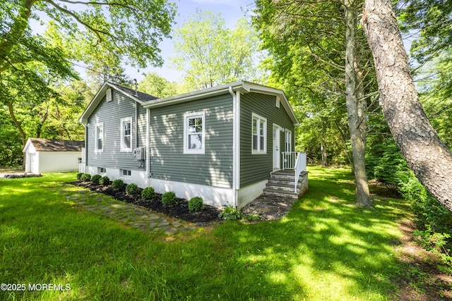 23 Bittner Rd, Millstone, NJ 08535 - view of property exterior with a yard