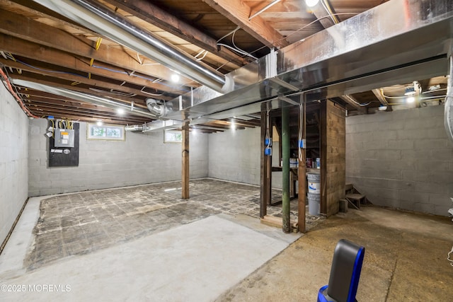 23 Bittner Rd, Millstone, NJ 08535 - below grade area featuring electric panel