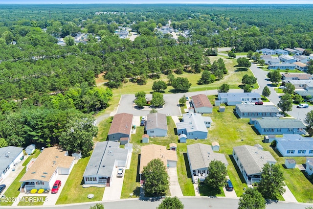1104 Sycamore Ct, Whiting, NJ 08759 - aerial perspective of suburban area with a heavily wooded area