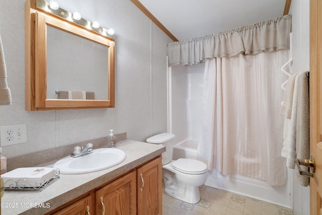 1104 Sycamore Ct, Whiting, NJ 08759 - full bath featuring vanity and shower / bath combo