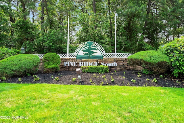 1104 Sycamore Ct, Whiting, NJ 08759 - community / neighborhood sign with a lawn