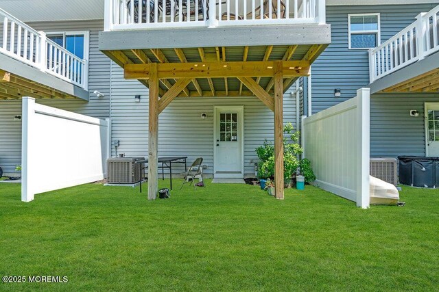 703 Cyprus Ct, Forked River, NJ 08731 - back of property with a lawn