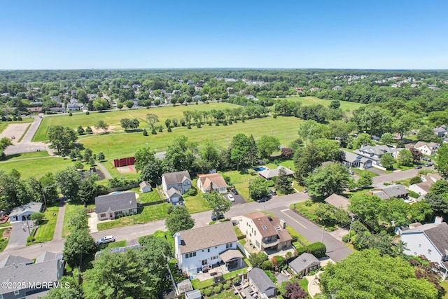 1120 Pennsylvania Ave, Manasquan, NJ 08736 - aerial view of residential area with a tree filled landscape