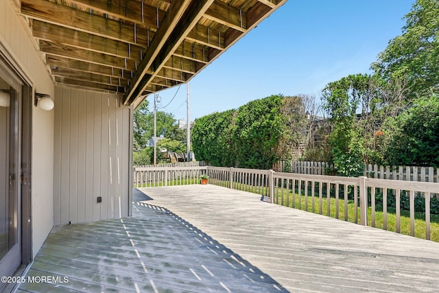 1120 Pennsylvania Ave, Manasquan, NJ 08736 - view of wooden deck