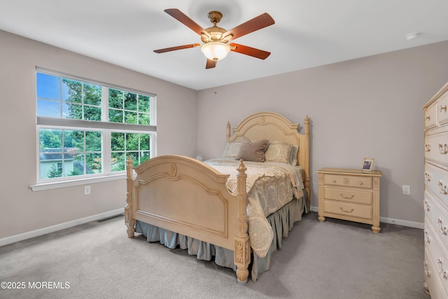 249 Chickadee Ct Unit 1000, Freehold, NJ 07728 - bedroom featuring light carpet and ceiling fan
