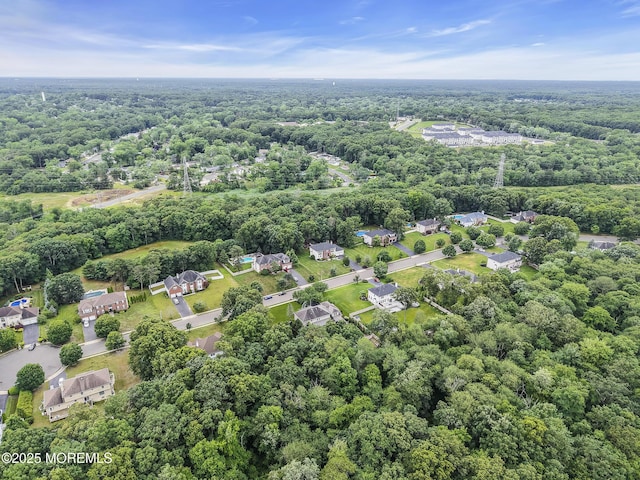 1020 Aumack Rd, Jackson, NJ 08527 - aerial view of a heavily wooded area