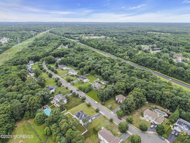 1020 Aumack Rd, Jackson, NJ 08527 - aerial view of property's location with a heavily wooded area