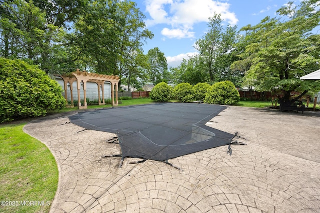 117 Greymoor Rd, Howell, NJ 07731 - view of pool featuring a patio area and a diving board