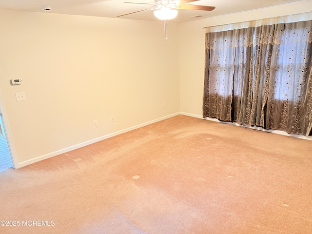 6 Eagle Ridge Ln, West Creek, NJ 08092 - unfurnished room featuring carpet floors and a ceiling fan