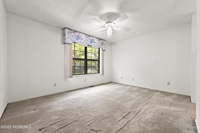 11 Old Orchard Ln, Ocean Twp, NJ 07712 - unfurnished room with a ceiling fan, carpet flooring, and a textured ceiling
