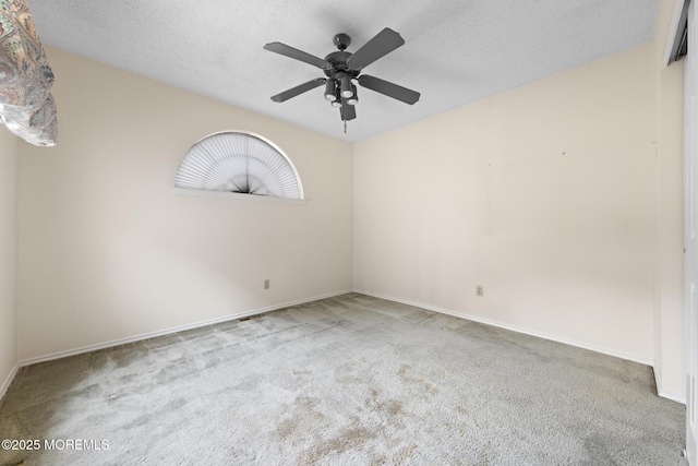 11 Old Orchard Ln, Ocean Twp, NJ 07712 - carpeted spare room with a ceiling fan and a textured ceiling