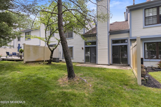 11 Old Orchard Ln, Ocean Twp, NJ 07712 - view of grassy yard featuring a deck