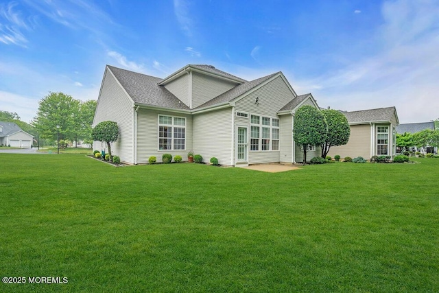 1506 Bakers Pl, Manasquan, NJ 08736 - back of property with a lawn and a patio area