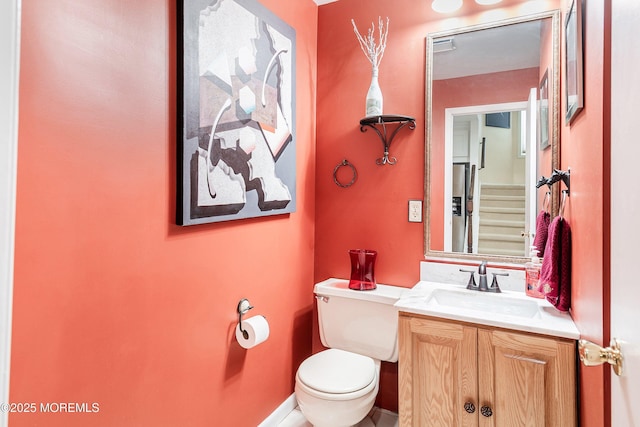 15 Haven Way, Keyport, NJ 07735 - half bath featuring toilet and vanity