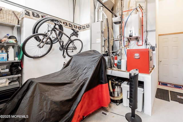 85 Channel Dr, Brick, NJ 08723 - garage with water heater