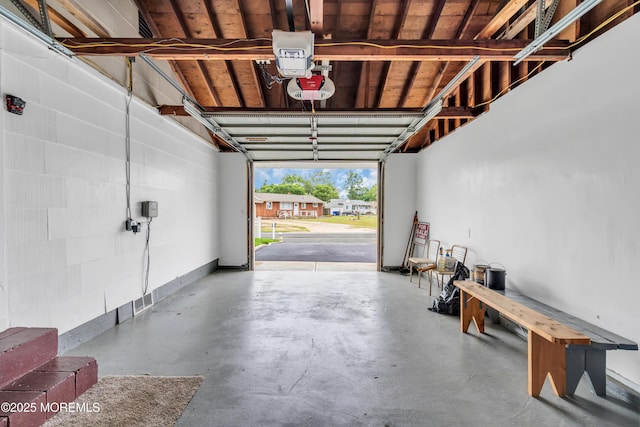 30 N Maplewood Dr, Brick, NJ 08723 - garage featuring a garage door opener