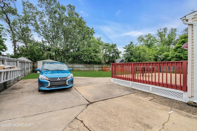 30 N Maplewood Dr, Brick, NJ 08723 - fenced backyard featuring a deck and a patio