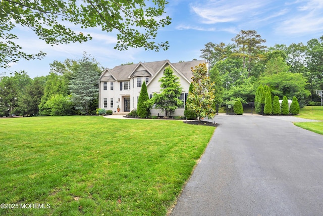 15 Conor Rd, Jackson, NJ 08527 - view of front of property featuring a front yard and asphalt driveway
