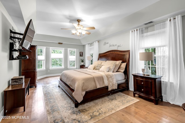15 Conor Rd, Jackson, NJ 08527 - bedroom featuring wood finished floors, ceiling fan, and a tray ceiling