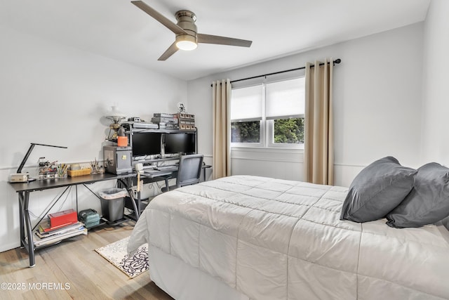 15 Liverpool Ct, Toms River, NJ 08753 - bedroom featuring wood finished floors, an office area, and ceiling fan
