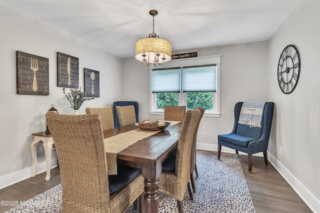 15 Liverpool Ct, Toms River, NJ 08753 - dining area with a chandelier and wood finished floors