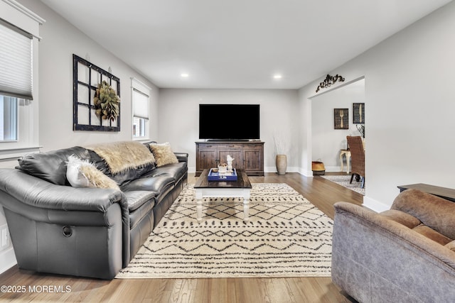 15 Liverpool Ct, Toms River, NJ 08753 - living room featuring recessed lighting and wood finished floors