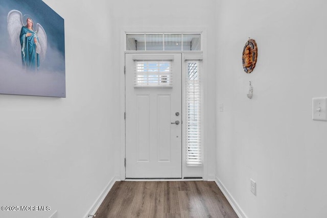 73 Aqueduct Blvd, New Egypt, NJ 08533 - entryway with wood finished floors and baseboards
