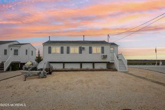 398 Kingfisher Rd, Tuckerton, NJ 08087 - view of front of home with stairway and driveway