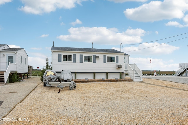 398 Kingfisher Rd, Tuckerton, NJ 08087 - view of front of house featuring stairs