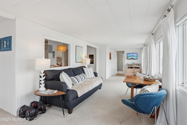 398 Kingfisher Rd, Tuckerton, NJ 08087 - living room featuring carpet