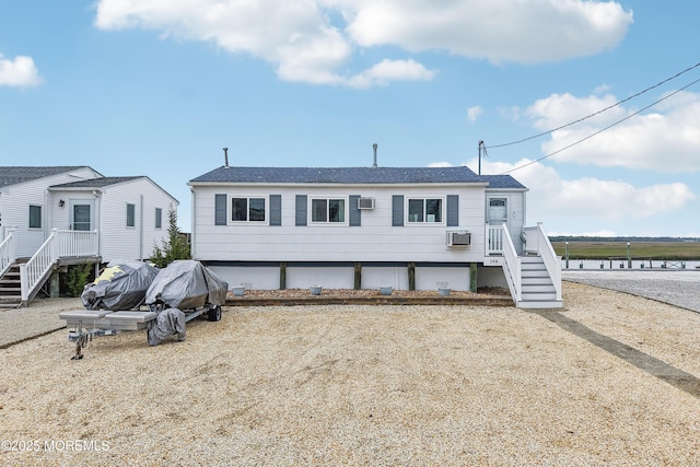 398 Kingfisher Rd, Tuckerton, NJ 08087 - view of front facade featuring a shingled roof