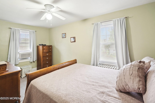 124 Mckinnon St, Piscataway Twp, NJ 08854 - carpeted bedroom featuring ceiling fan