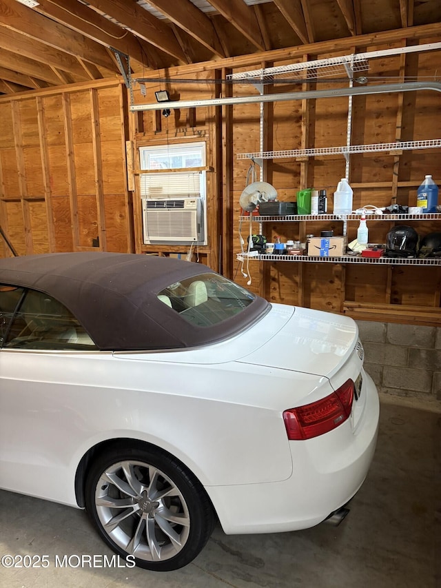 124 Mckinnon St, Piscataway Twp, NJ 08854 - garage with cooling unit