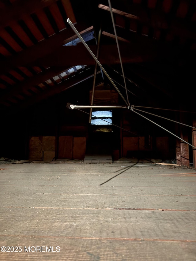 124 Mckinnon St, Piscataway Twp, NJ 08854 - view of unfinished attic