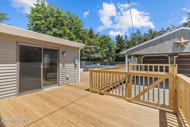 367 Marine St, Tuckerton, NJ 08087 - view of wooden terrace