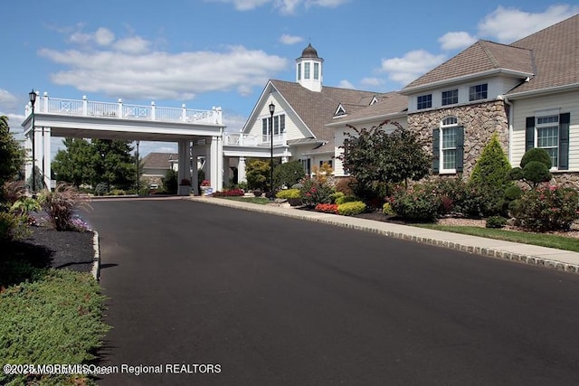 130 Masters Dr, Monroe, NJ 08831 - view of asphalt street with sidewalks and street lighting