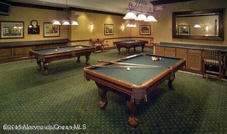 130 Masters Dr, Monroe, NJ 08831 - recreation room featuring billiards and carpet floors