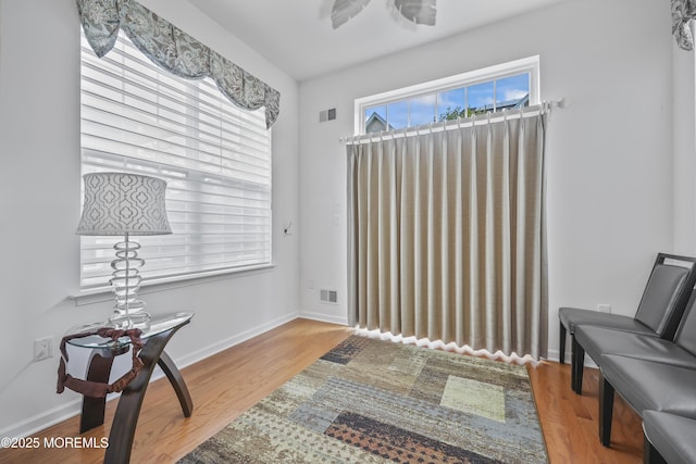 130 Masters Dr, Monroe, NJ 08831 - sitting room featuring wood finished floors and baseboards