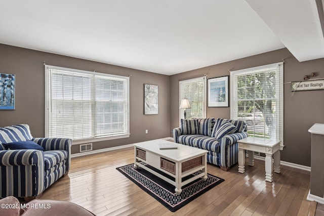 404 5th Ave, Spring Lake, NJ 07762 - living area featuring light wood finished floors