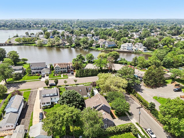 404 5th Ave, Spring Lake, NJ 07762 - aerial perspective of suburban area with a large body of water