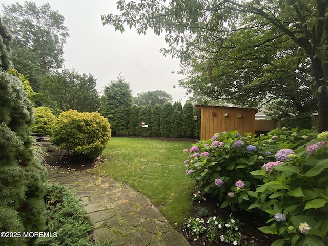 3 Maria Ct, Brick, NJ 08724 - view of green lawn featuring an outbuilding