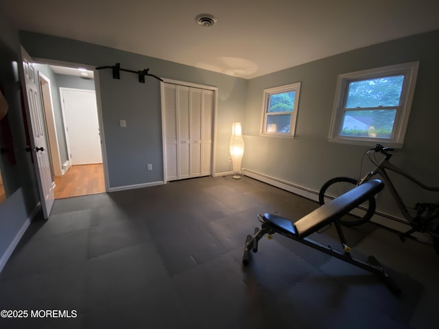 3 Maria Ct, Brick, NJ 08724 - workout area featuring baseboards