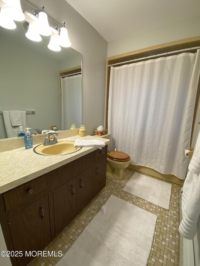 3 Maria Ct, Brick, NJ 08724 - full bath featuring vanity and a shower with shower curtain