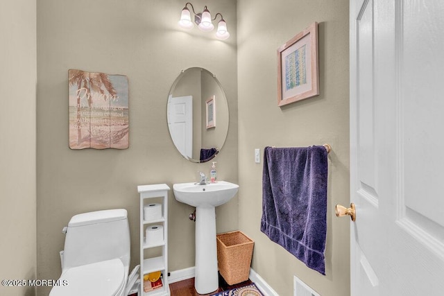 41 Hampshire Blvd, Jackson, NJ 08527 - half bath with toilet and a sink