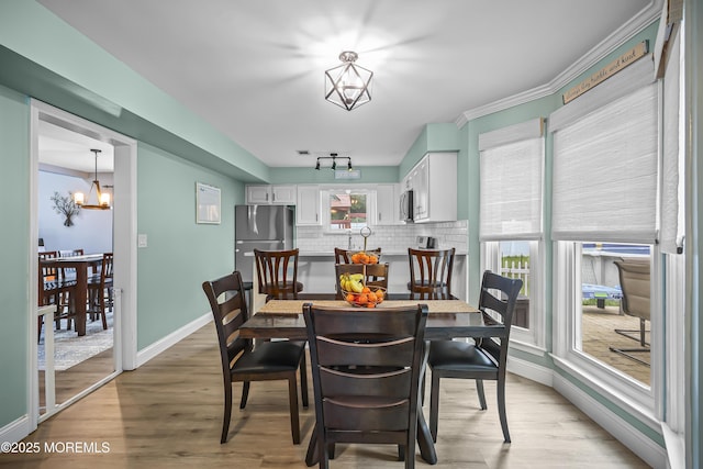 39 Sweet Gum Rd, Howell, NJ 07731 - dining space featuring a chandelier and light wood-style flooring