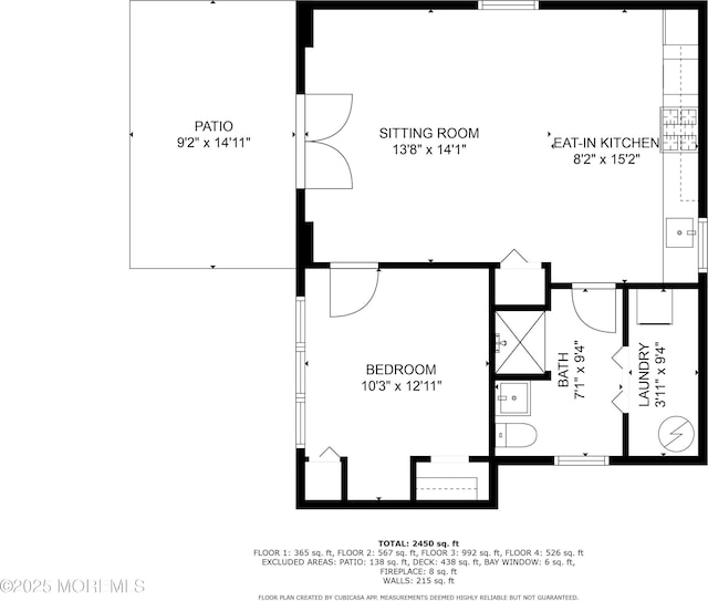 276 Chandler Rd, Jackson, NJ 08527 - view of floor plan / room layout