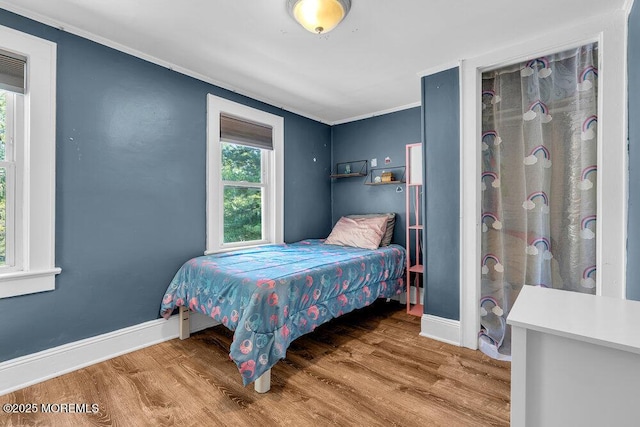 276 Chandler Rd, Jackson, NJ 08527 - bedroom with wood finished floors and ornamental molding